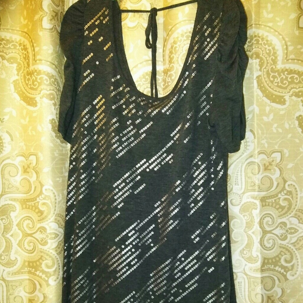 Mini sweater dress